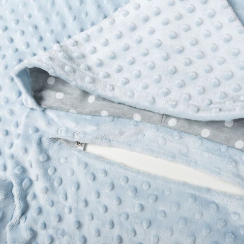 Kocyk dla dzieci Miętowy otulacz do wózka fotelika Kocyk dla dzieci Miętowy otulacz do wózka fotelika
