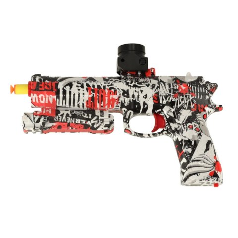 Pistolet na kulki żelowe wodne karabin zasilanie akumulatorowe USB + okulary 550szt. 7-8mm Pistolet na kulki żelowe wodne karabin zasilanie akumulatorowe USB + okulary 550szt. 7-8mm