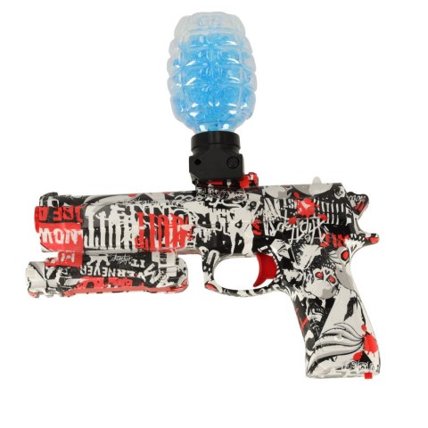 Pistolet na kulki żelowe wodne karabin zasilanie akumulatorowe USB + okulary 550szt. 7-8mm Pistolet na kulki żelowe wodne karabin zasilanie akumulatorowe USB + okulary 550szt. 7-8mm