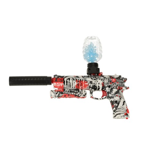 Pistolet na kulki żelowe wodne karabin zasilanie akumulatorowe USB + okulary 550szt. 7-8mm Pistolet na kulki żelowe wodne karabin zasilanie akumulatorowe USB + okulary 550szt. 7-8mm