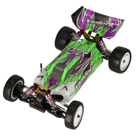 Samochód zdalnie sterowny terenowy wyczynowy WLToys 104002 1:10 4WD 2,4Ghz Samochód zdalnie sterowny terenowy wyczynowy WLToys 104002 1:10 4WD 2,4Ghz