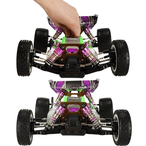 Samochód zdalnie sterowny terenowy wyczynowy WLToys 104002 1:10 4WD 2,4Ghz Samochód zdalnie sterowny terenowy wyczynowy WLToys 104002 1:10 4WD 2,4Ghz