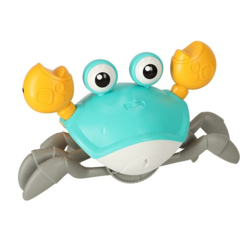 Krab pełzający interaktywny z dźwiękiem zielony Krab pełzający interaktywny z dźwiękiem zielony