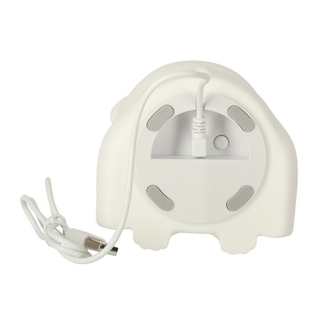 Lampka nocna dla dzieci silikonowa dotykowa miękka 8 LED USB RGB biała piesek Lampka nocna dla dzieci silikonowa dotykowa miękka 8 LED USB RGB biała piesek