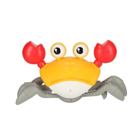 Krab uciekający pełzający czujnik interaktywna akumulator USB czerwony Krab uciekający pełzający czujnik interaktywna akumulator USB czerwony