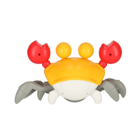 Krab uciekający pełzający czujnik interaktywna akumulator USB czerwony Krab uciekający pełzający czujnik interaktywna akumulator USB czerwony