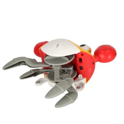Krab uciekający pełzający czujnik interaktywna akumulator USB czerwony Krab uciekający pełzający czujnik interaktywna akumulator USB czerwony