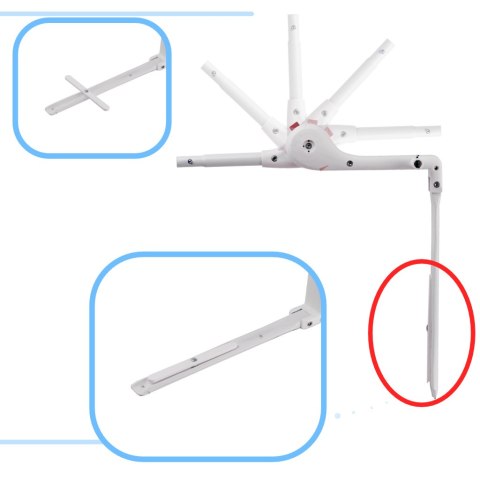 Barierka osłona ochronna do łóżka otwierana 90cm słonik Barierka osłona ochronna do łóżka otwierana 90cm słonik