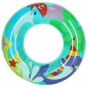Kółko do pływania koło dmuchane kółko plażowe delfin 60 kg BESTWAY 36113 51 cm