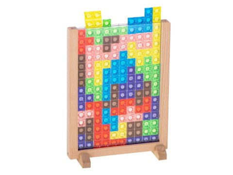 Gra logiczna układanka tetris stojący Gra logiczna układanka tetris stojący
