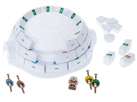 Gra zręcznościowa zbuduj igloo pingwiny Gra zręcznościowa zbuduj igloo pingwiny
