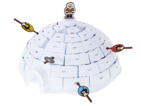 Gra zręcznościowa zbuduj igloo pingwiny Gra zręcznościowa zbuduj igloo pingwiny