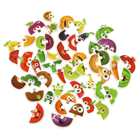 Puzzle w puszce owoce/warzywa 25 puzzli Puzzle w puszce owoce/warzywa 25 puzzli