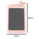 Tablet graficzny do rysowania dla dzieci znikopis tablica ekran LCD 8,5' królik róż