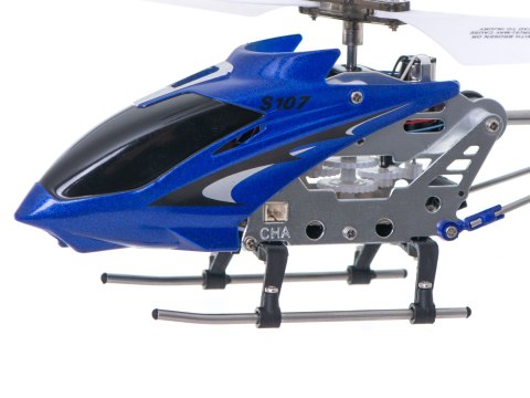 Helikopter zdalnie sterowany na pilota RC SYMA S107G niebieski Helikopter zdalnie sterowany na pilota RC SYMA S107G niebieski