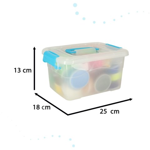 Magiczna piankolina 24x15g kol + akcesoria box Magiczna piankolina 24x15g kol + akcesoria box