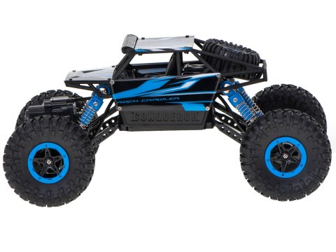 Samochód zdalnie sterowany na pilota RC Rock Crawler HB 2,4GHz 1:18 niebieski Samochód zdalnie sterowany na pilota RC Rock Crawler HB 2,4GHz 1:18 niebieski