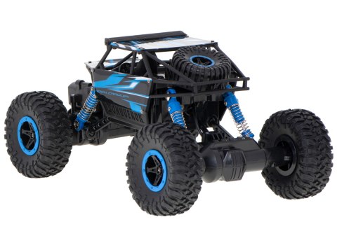 Samochód zdalnie sterowany na pilota RC Rock Crawler HB 2,4GHz 1:18 niebieski Samochód zdalnie sterowany na pilota RC Rock Crawler HB 2,4GHz 1:18 niebieski