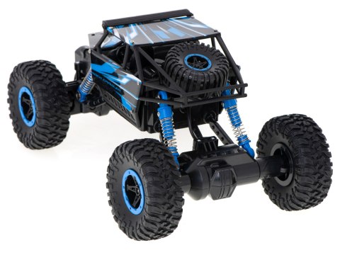 Samochód zdalnie sterowany na pilota RC Rock Crawler HB 2,4GHz 1:18 niebieski Samochód zdalnie sterowany na pilota RC Rock Crawler HB 2,4GHz 1:18 niebieski
