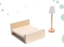 Domek dla lalek drewniany LULILO FLORO boho LED 78cm