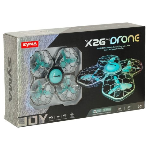 Dron RC Syma X26PRO 2.4GHz Wi-Fi czarny Dron RC Syma X26PRO 2.4GHz Wi-Fi czarny
