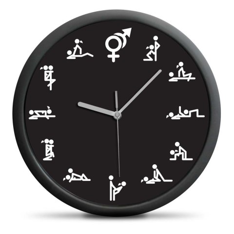 Zegar Seksu ścienny na ścianę cichy mechanizm Zegar Seksu ścienny na ścianę cichy mechanizm