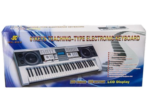 Keyboard MK-922 - duży wyświetlacz LCD, 61 klawiszy Keyboard MK-922 - duży wyświetlacz LCD, 61 klawiszy