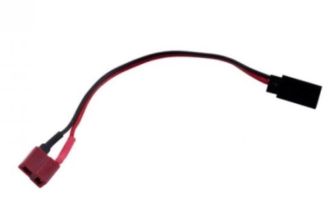 Adapter Gniazdo Deans - Gniazdo serwa Futaba - kabel 10cm - MSP Adapter Gniazdo Deans - Gniazdo serwa Futaba - kabel 10cm - MSP