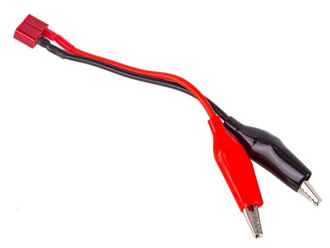 Adapter Gniazdo Deans - Krokodylki miękkie - kabel 10cm - MSP Adapter Gniazdo Deans - Krokodylki miękkie - kabel 10cm - MSP
