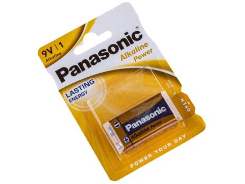Bateria Alkaliczna Panasonic 9V 6LR61 - Blister 1 Szt Bateria Alkaliczna Panasonic 9V 6LR61 - Blister 1 Szt