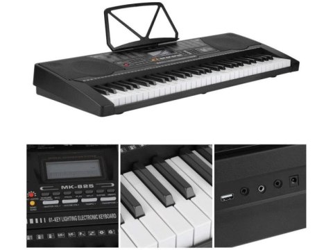 Keyboard MK-825 - organy Z Funkcją Nauki Gry Keyboard MK-825 - organy Z Funkcją Nauki Gry