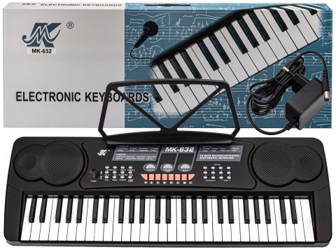 Keyboard Organy 54 Klawisze Zasilacz Mikrofon MK-632 Keyboard Organy 54 Klawisze Zasilacz Mikrofon MK-632