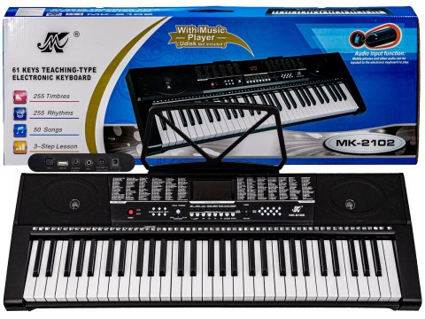 Keyboard Organy 61 Klawiszy Zasilacz MK-2102 MK-908 Keyboard Organy 61 Klawiszy Zasilacz MK-2102 MK-908