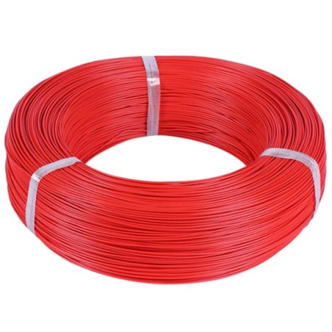 MSP Silikonowy przewód prądowy 24AWG 0,2mm2 1m CZERWONY MSP Silikonowy przewód prądowy 24AWG 0,2mm2 1m CZERWONY