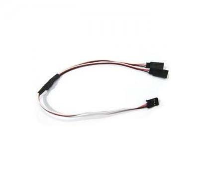 Y - kabel rozgałęziacz 30 cm (FUTABA) - 0,13mm2 26AWG - płaski - MSP Y - kabel rozgałęziacz 30 cm (FUTABA) - 0,13mm2 26AWG - płaski - MSP