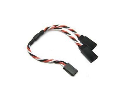Y - kabel rozgałęziacz 60 cm (FUTABA) - 0,33mm2 22AWG - skręcony - MSP Y - kabel rozgałęziacz 60 cm (FUTABA) - 0,33mm2 22AWG - skręcony - MSP