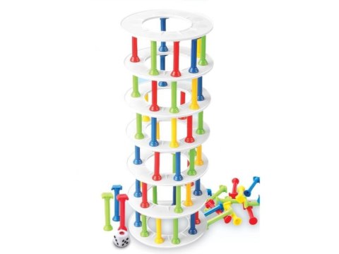 Gra Zręcznościowa Stacking - Kolorowa Wieża, Zbuduj Wieżę Gra Zręcznościowa Stacking - Kolorowa Wieża, Zbuduj Wieżę