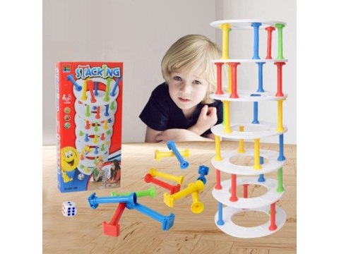 Gra Zręcznościowa Stacking - Kolorowa Wieża, Zbuduj Wieżę Gra Zręcznościowa Stacking - Kolorowa Wieża, Zbuduj Wieżę