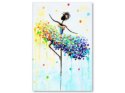 Haft Diamentowy, Obraz, Mozaika Diamentowa Diamond Painting, BALETNICA - KOLOR 30x40cm