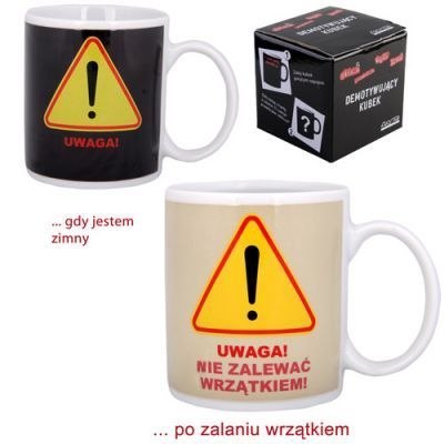 Niesamowity Demotywujący Kubek - Uwaga! Niesamowity Demotywujący Kubek - Uwaga!