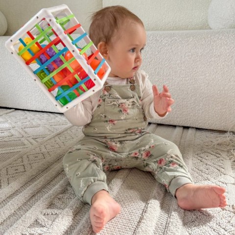 WOOPIE BABY Elastyczna Kostka Sensoryczna Sorter dla Dzieci Kolorowe Kształty 13 el. WOOPIE BABY Elastyczna Kostka Sensoryczna Sorter dla Dzieci Kolorowe Kształty 13 el.