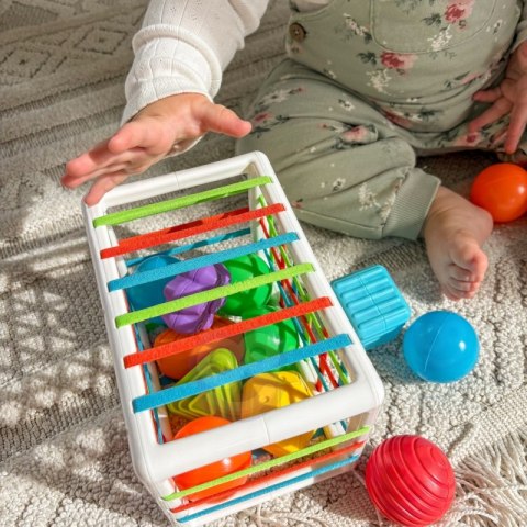 WOOPIE BABY Elastyczna Kostka Sensoryczna Sorter dla Dzieci Kolorowe Kształty 13 el. WOOPIE BABY Elastyczna Kostka Sensoryczna Sorter dla Dzieci Kolorowe Kształty 13 el.
