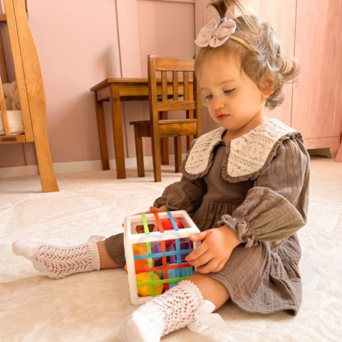 WOOPIE BABY Elastyczna Kostka Sensoryczna Sorter dla Dzieci Kolorowe Kształty 11 el. WOOPIE BABY Elastyczna Kostka Sensoryczna Sorter dla Dzieci Kolorowe Kształty 11 el.