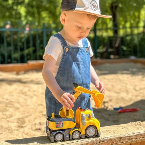 WOOPIE Koparka City Truck Efekty Dźwiękowe i Świetlne WOOPIE Koparka City Truck Efekty Dźwiękowe i Świetlne