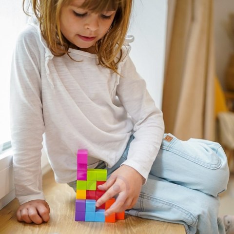 WOOPIE Układanka Kostka Tetris Z Zestawem Kart WOOPIE Układanka Kostka Tetris Z Zestawem Kart