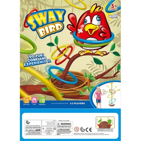 WOOPIE Gra Zręcznościowa Serso Tańczący Ptaszek XXL do 90 cm WOOPIE Gra Zręcznościowa Serso Tańczący Ptaszek XXL do 90 cm