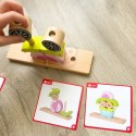 CLASSIC WORLD Kreatywne Drewniane Klocki Przestrzenne 3D Sowa