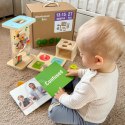 TOOKY TOY Box Pudełko XXL Montessori Edukacyjne 6w1 Sensoryczne 13-15 Mies