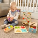 TOOKY TOY Box Pudełko XXL Montessori Edukacyjne 6w1 Sensoryczne 13-15 Mies