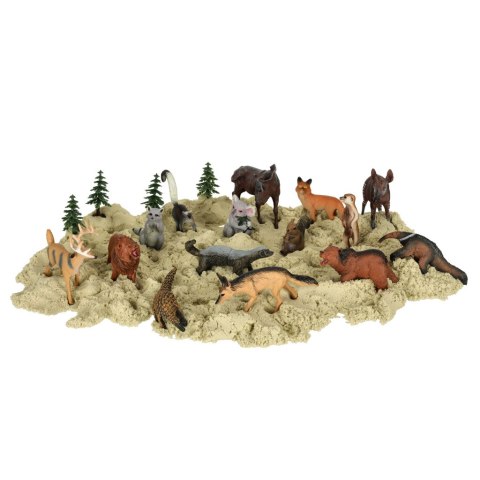 Figurki zwierząt zwierzęta zoo safari farma akcesoria skrzynka 19 el. Figurki zwierząt zwierzęta zoo safari farma akcesoria skrzynka 19 el.